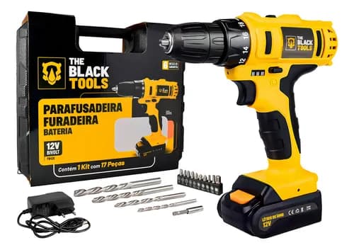 Parafusadeira e Furadeira The Black Tools