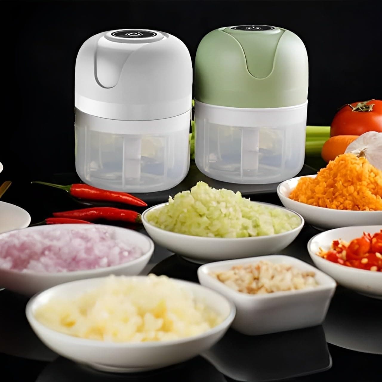 Mini Processador de Alimentos