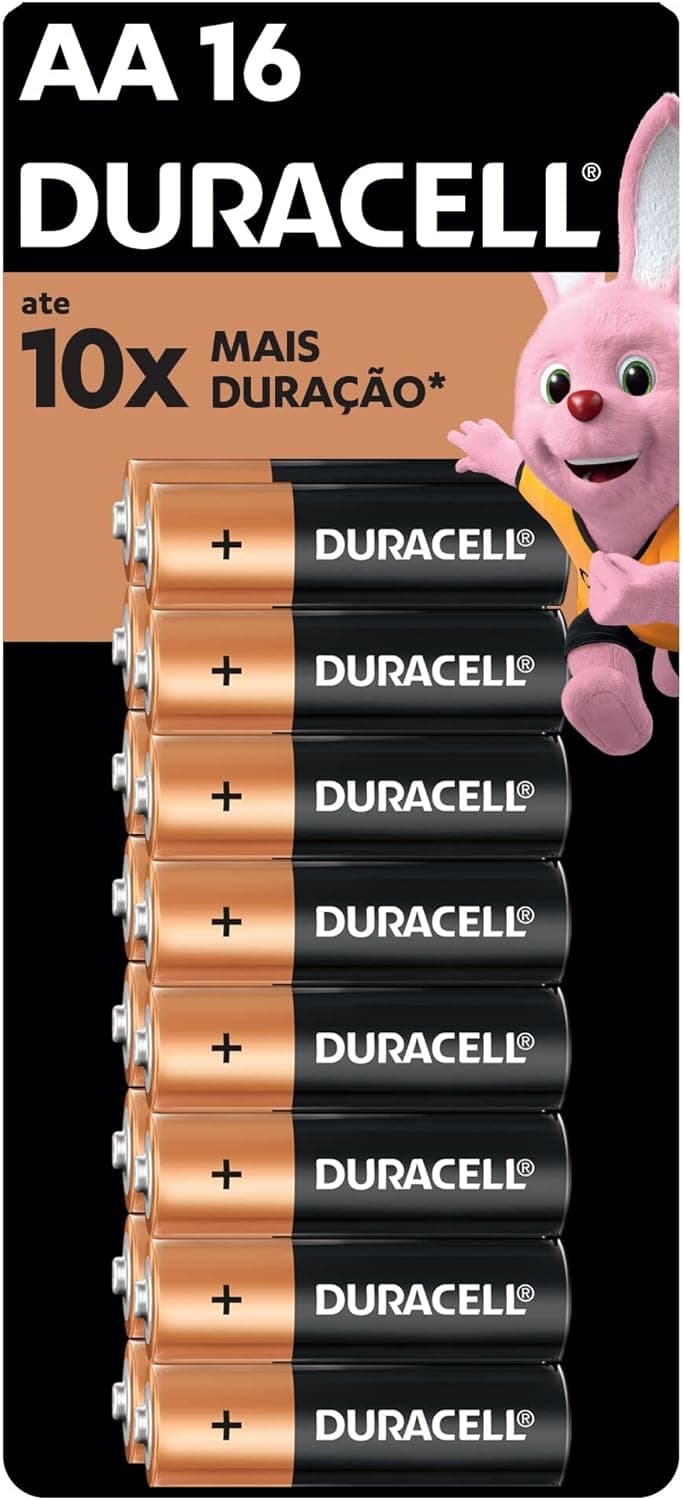 Pilha Duracell Alcalina AA